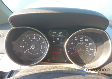 2012 Hyundai Elantra Limited из США, поврежденный, VIN 5NPDH4AE7CH144468